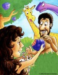 Adam takes the fruit